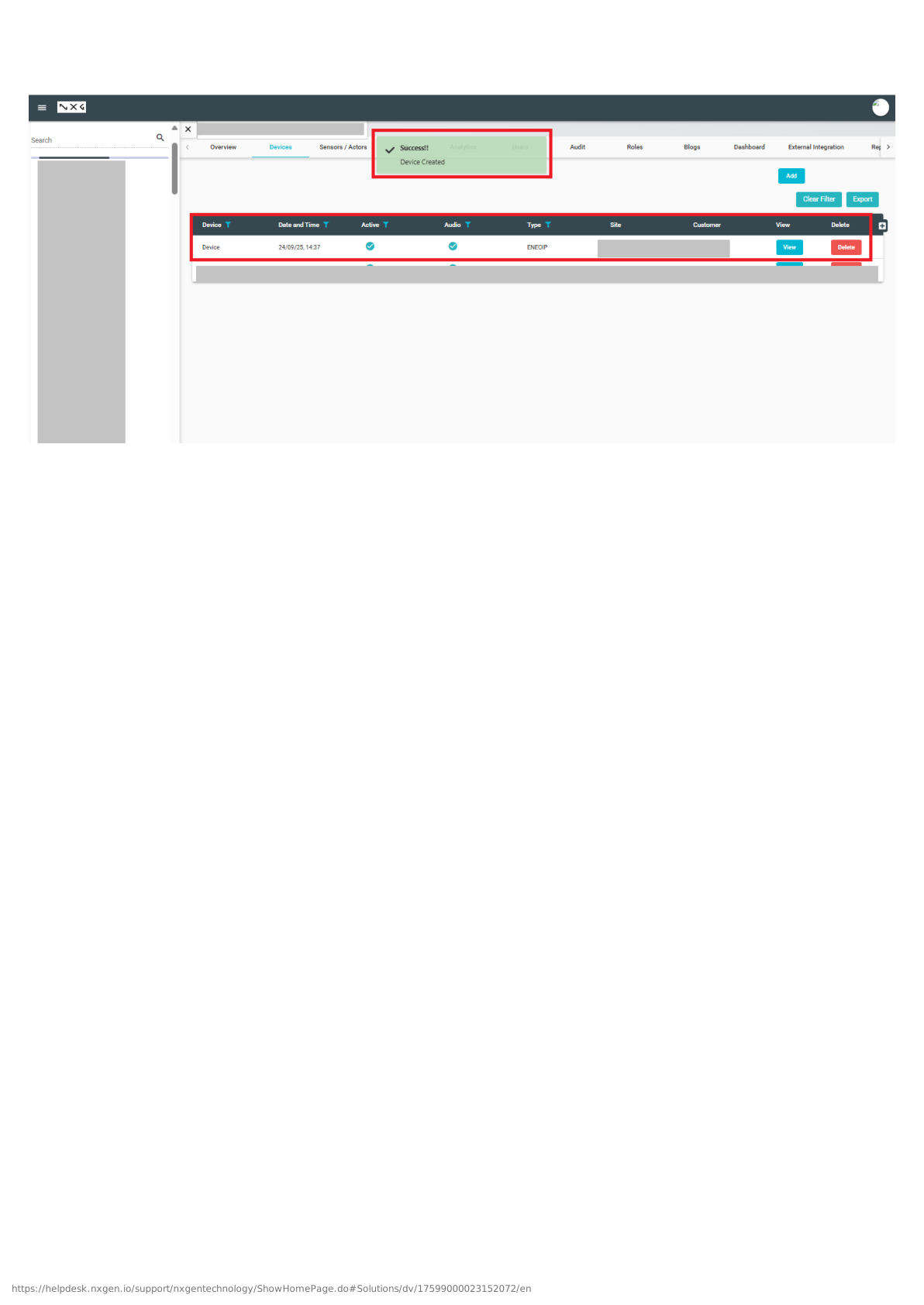 Camera, Event, and Timeline Configuration